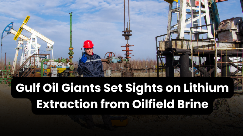New Wealth Daily | Gulf Oil Giants Set Sights on Lithium Extraction from Oilfield Brine