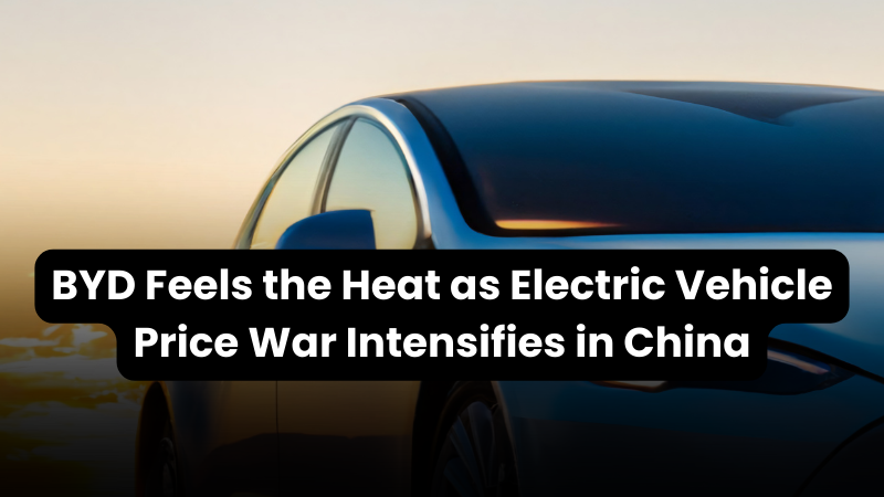 New Wealth Daily | BYD Feels the Heat as Electric Vehicle Price War Intensifies in China